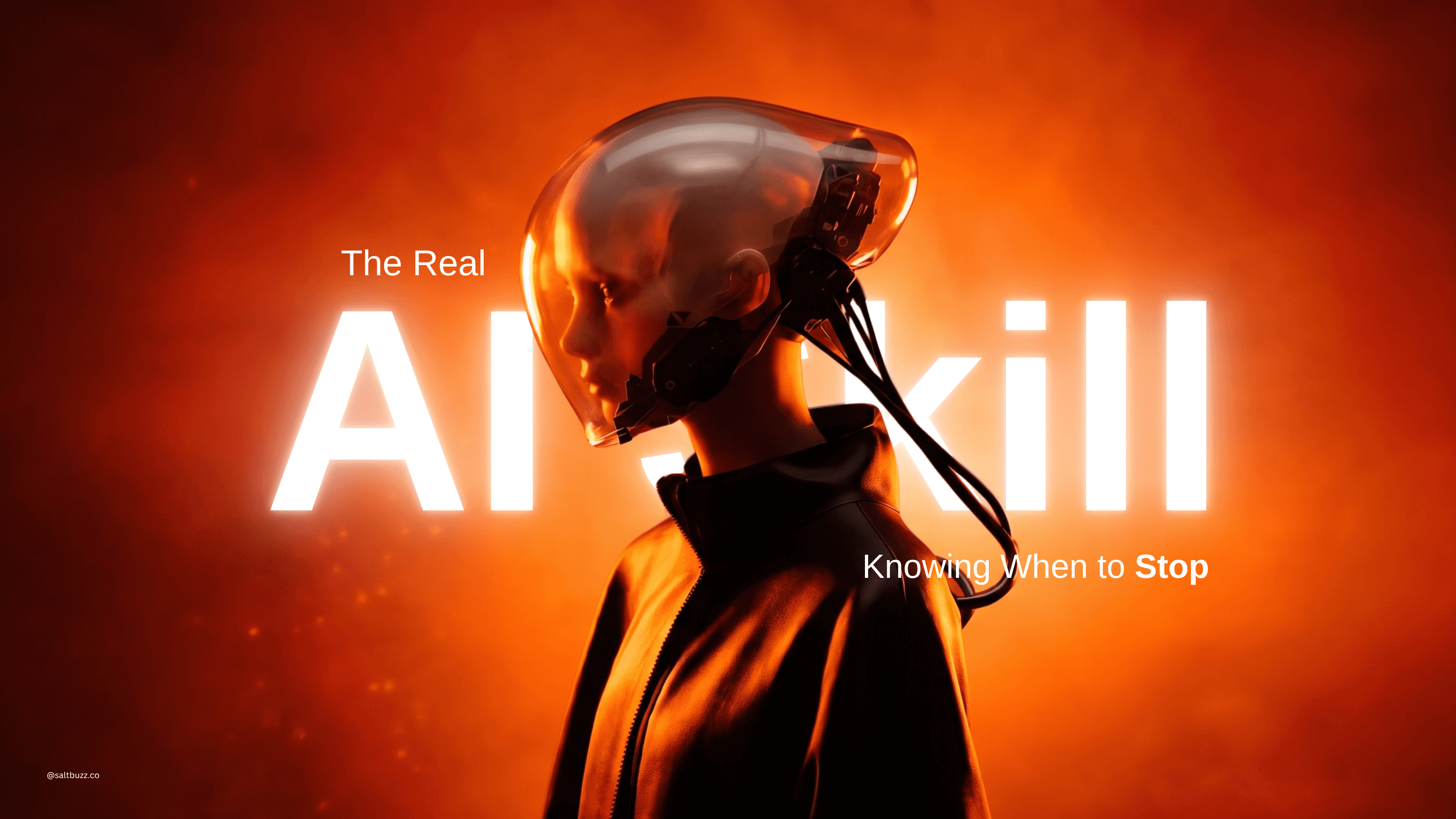 The Real AI Skill Isn't Using It. It's Knowing When to Stop.