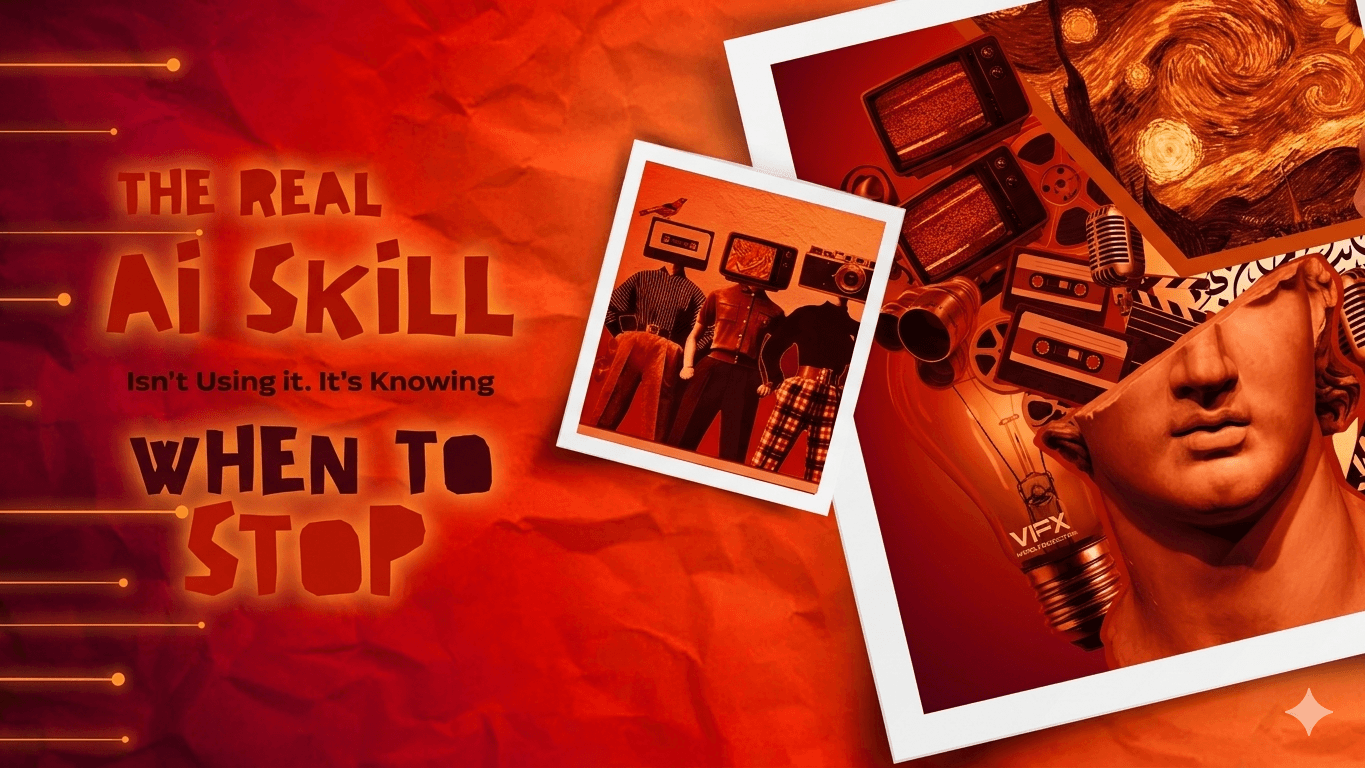 Saltbuzz-Marketing Blog - The Real AI Skill Isn't Using It. It's Knowing When to Stop.